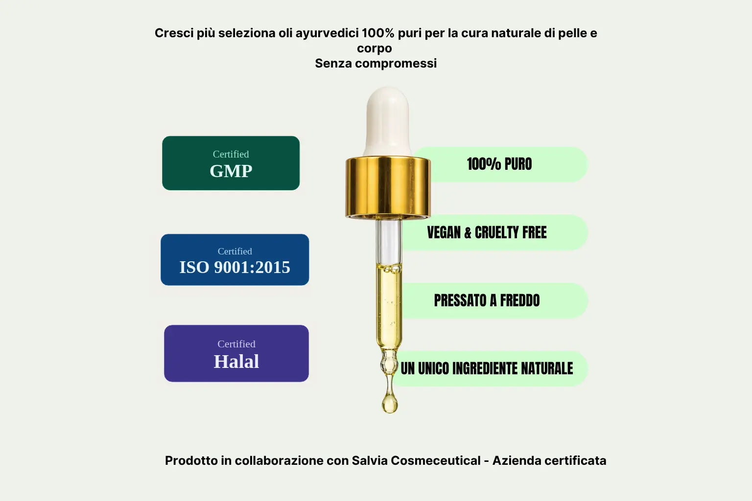 Olio di Fico d'India 50ml - Puro 100% Spremuto a Freddo Antirughe e Corpo